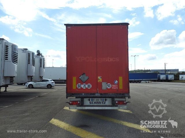 Open semitrailer with tarp Schmitz Cargobull Semitrailer Curtainsider Standard