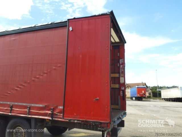 Open semitrailer with tarp Schmitz Cargobull Semitrailer Curtainsider Standard