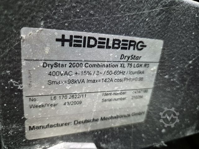 Offsetdruckmaschine HEIDELBERG XL 75-5+LX-C 2010