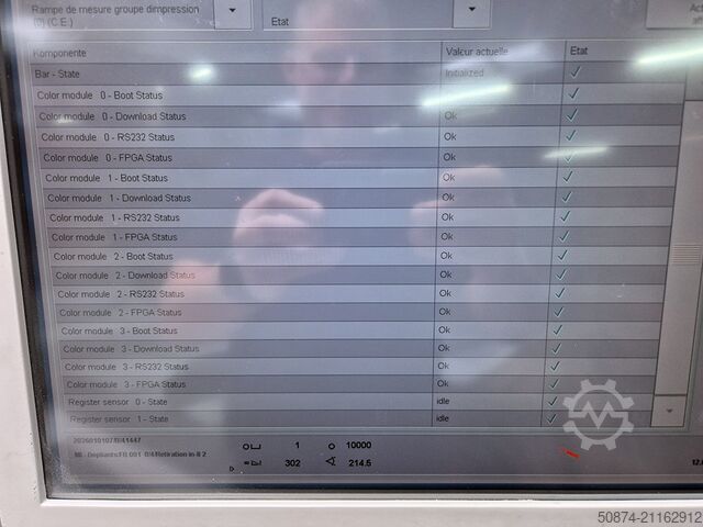 Offsetdruckmaschine HEIDELBERG XL 75-5+LX-C 2010