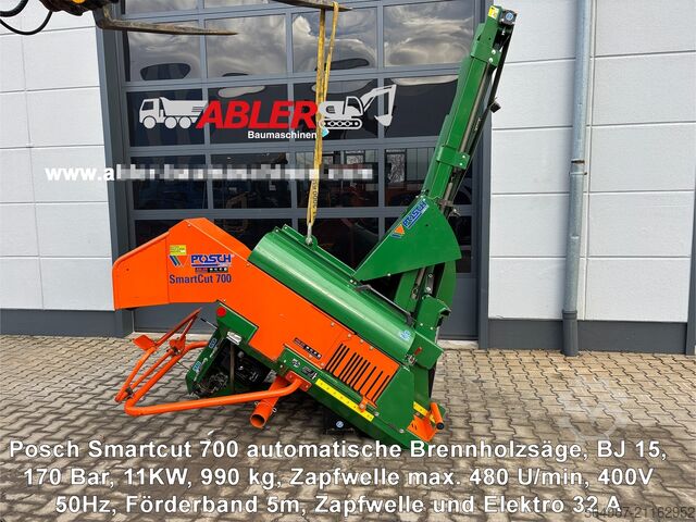 Beschneidungsmaschine Posch SmartCut 700 automatische Brennholzsäge