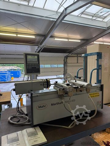 Manual shaft measuring station measuring machine Mahr Marshaft MAN 400