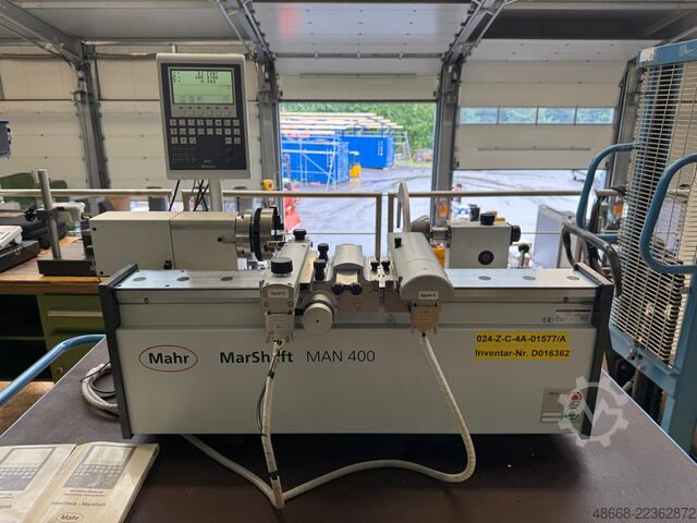 Manual shaft measuring station measuring machine Mahr Marshaft MAN 400