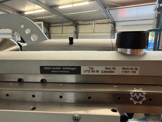Manual shaft measuring station measuring machine Mahr Marshaft MAN 400