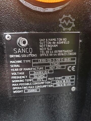 Dryer Sanco CB 100