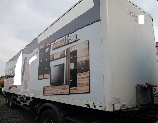 Box trailer Spier SGL 290