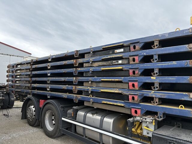 Wechselpritsche offen Krone 7,82m BDF Plattform mehrfach