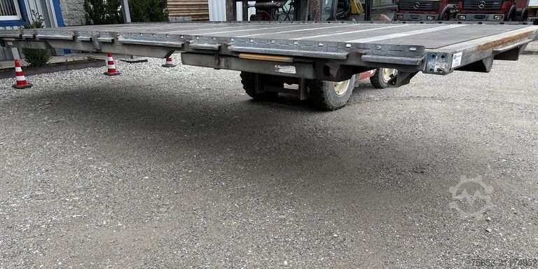 Wechselpritsche offen Wecon Verzinkte Plattform Zurringe+Lochleiste