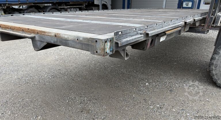 Wechselpritsche offen Wecon Verzinkte Plattform Zurringe+Lochleiste
