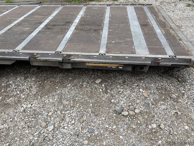 Wechselpritsche offen Wecon Verzinkte Plattform Zurringe+Lochleiste