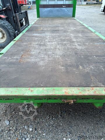 Anhänger-Wechselpritsche Krone BDF 7,45m TOP Zustand Zurringe