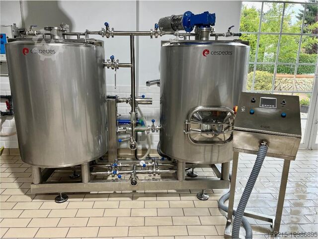 Cespedes 2,5 hl Brewhouse (2016) Cespedes Sudhaus