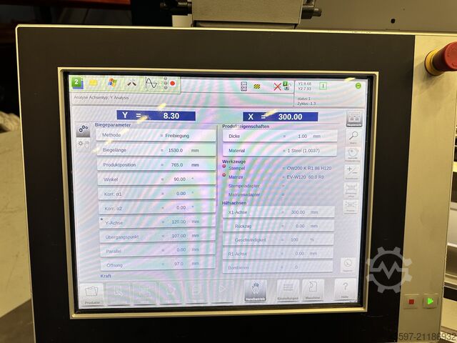 Hydraulische Abkantpresse TRUMPF Trubend 3100 B26