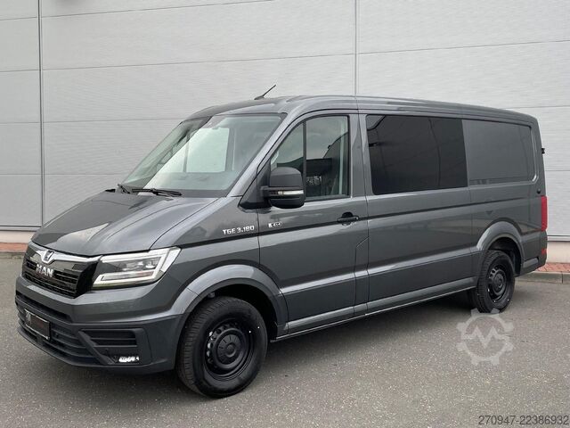 Panel van MAN TGE 3.180 L3H2 MIXTO 4x4 AUTOM ACC STANDH SITZH