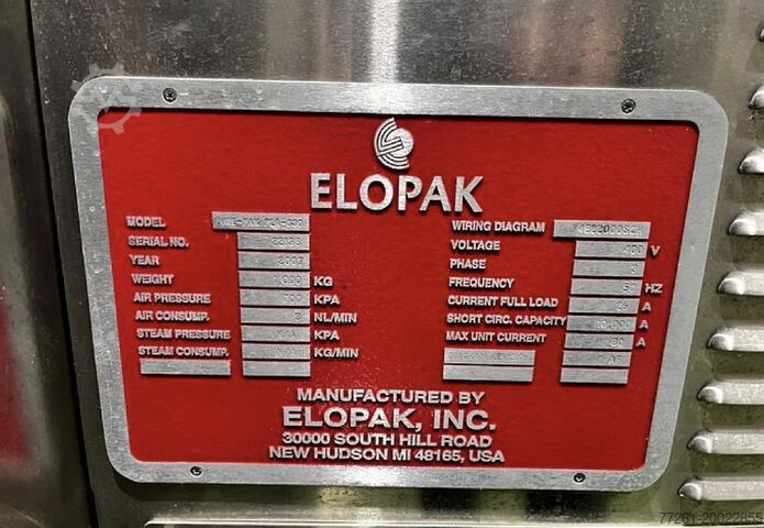 Getränkeherstellungsmaschine ELOPAK SHIKOKU ASEPTIC FILLING LINE S-PS80HA