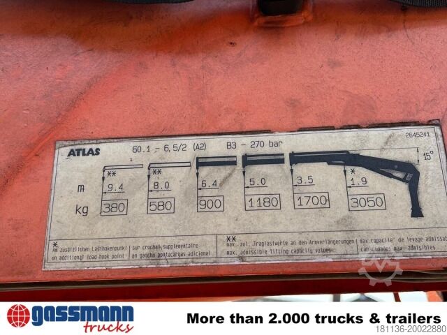 Autokran Atlas Kran Atlas 60.1, Funk, Winde