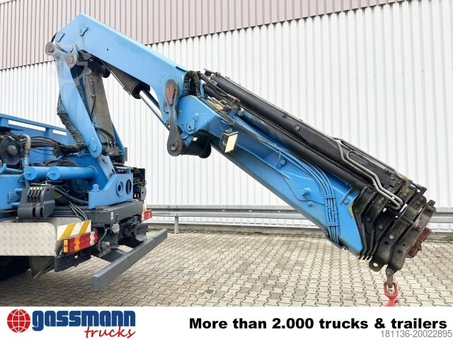 Flatbed truck Mercedes-Benz Actros 2741 L 6x4, Twist-Lock ausz. auf 3m,