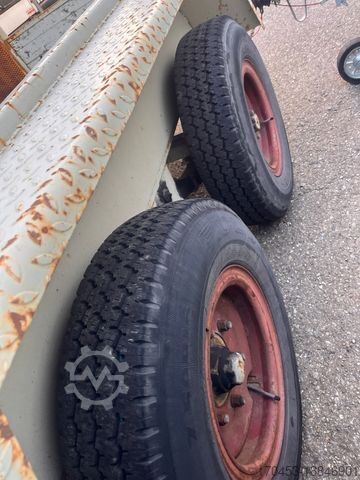 Tieflader Anhänger MÜLLER-MITTELTAL Tandem Anhänger mit Rampen