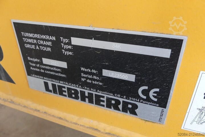 Liebherr Kran 34K inkl. Kranbuch Liebherr 34 K