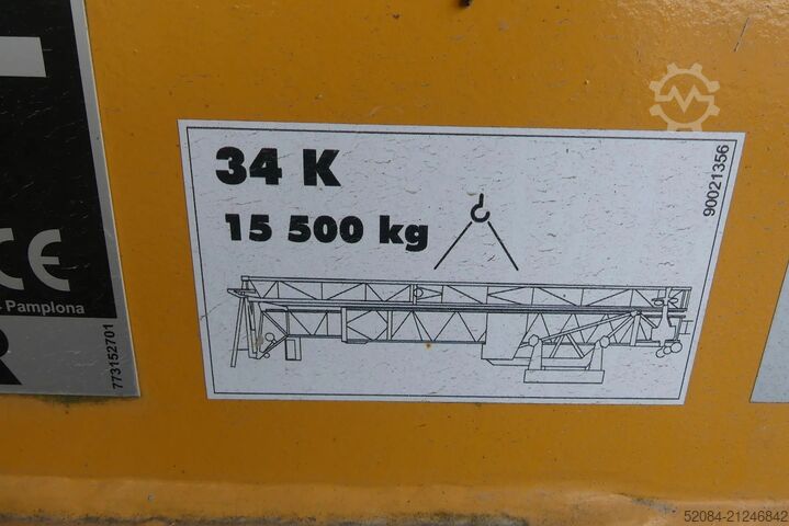 Liebherr Kran 34K inkl. Kranbuch Liebherr 34 K