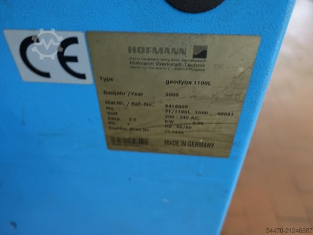 Reifenwuchtmaschine HOFMANN GEODYNA 1100 L