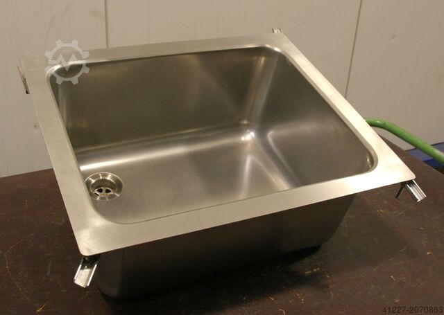 Handwaschbecken Edelstahl Typ 500/400/H250 mm