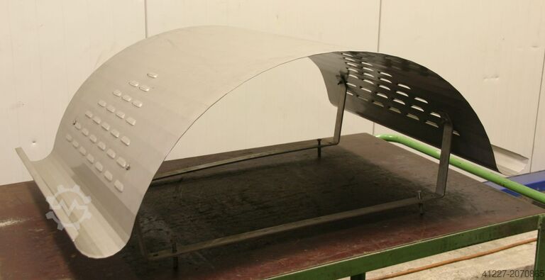 Stainless steel chimney cover Edelstahl 755/1065/H400 mm