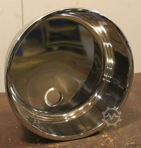 Handwaschbecken Edelstahl Typ Ø 420/180 mm