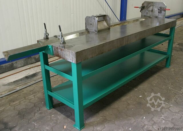 Clamping plate with prism unbekannt Größe 2396/658/H920 mm