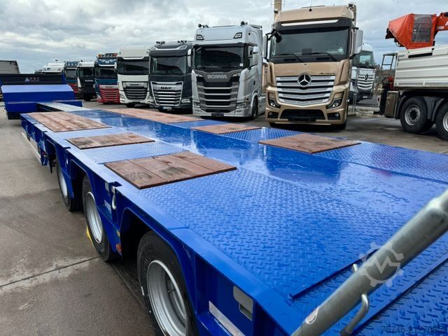 Low loader semitrailer  GVN TIEFLADER*AUZIEHBAR 6 M*LENKACHSE*PEN