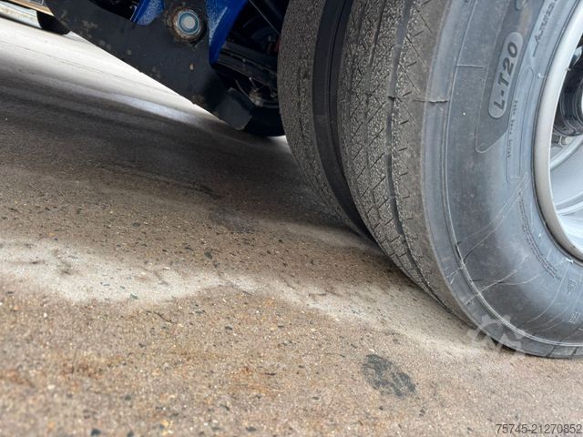 Low loader semitrailer  GVN TIEFLADER*AUZIEHBAR 6 M*LENKACHSE*PEN