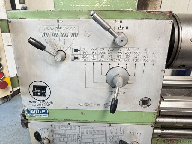 Leit-/Zugspindeldrehmaschine MEXPOL / FAT TUR TUR 630