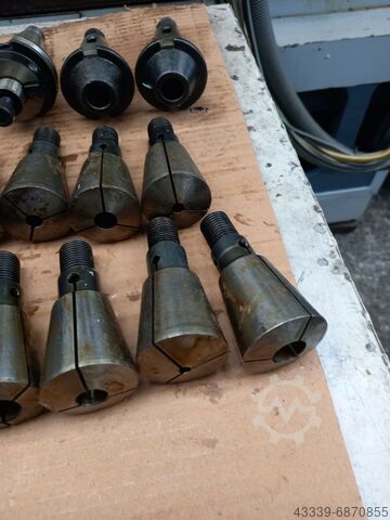 Spannzangen und Aufnahmen DECKEL ISO 40 DECKEL Aufnahmen FP1-FP2-FP3-FP4