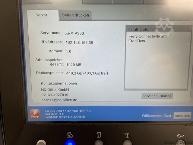Digitaldruckmaschine Xerox Versant 280 Press only 560.000 clicks