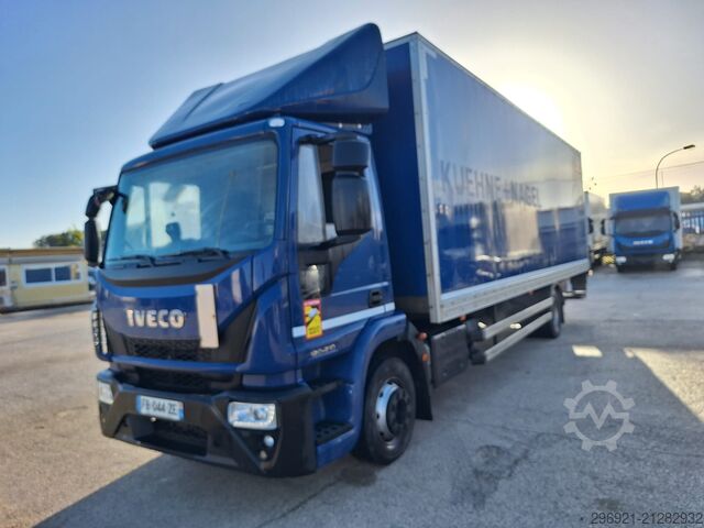 Box truck IVECO EUROCARGO ML120E21 P EURO 6