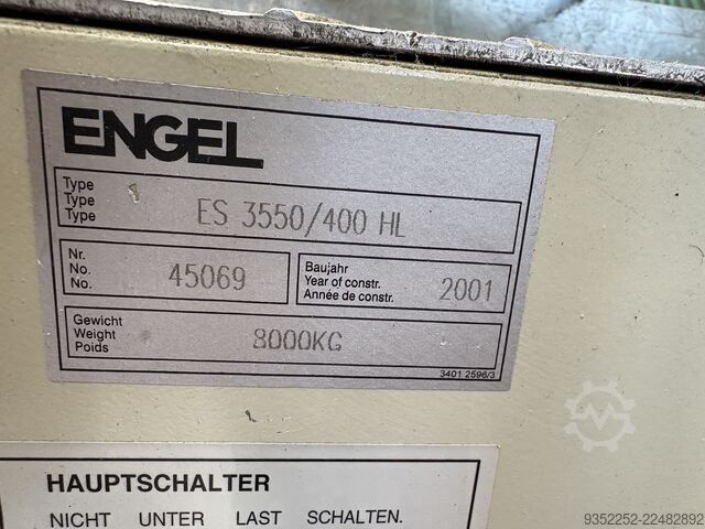 Injection molding machine ENGEL ES 3550/400 HL
