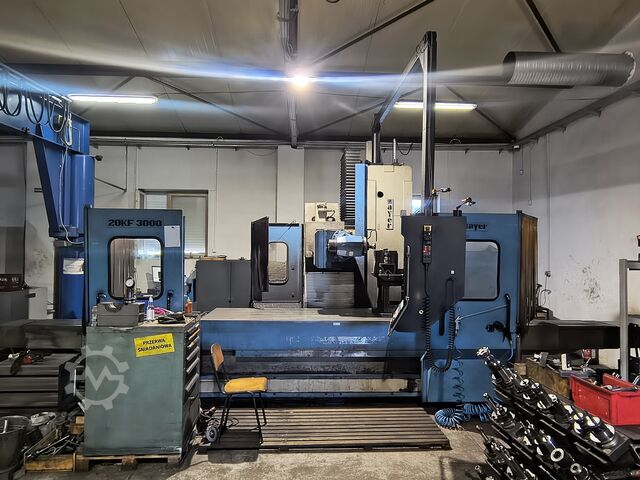 Bed type milling machine Zayer 20KF 3000