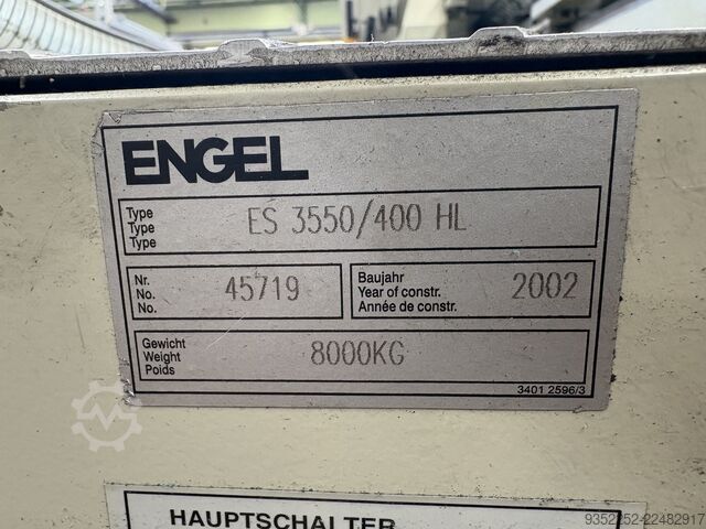 Injection molding machine ENGEL ES 3550/400 HL
