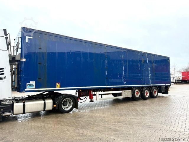Walking floor semitrailer KNAPEN K200 Schubboden 92m³
