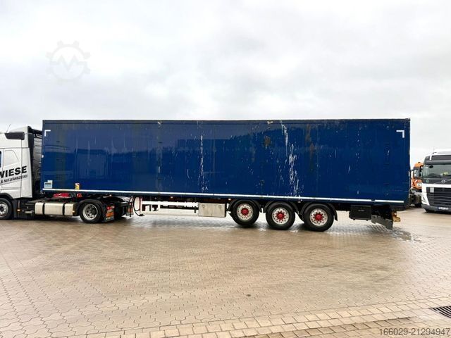 Walking floor semitrailer KNAPEN K200 Schubboden 92m³