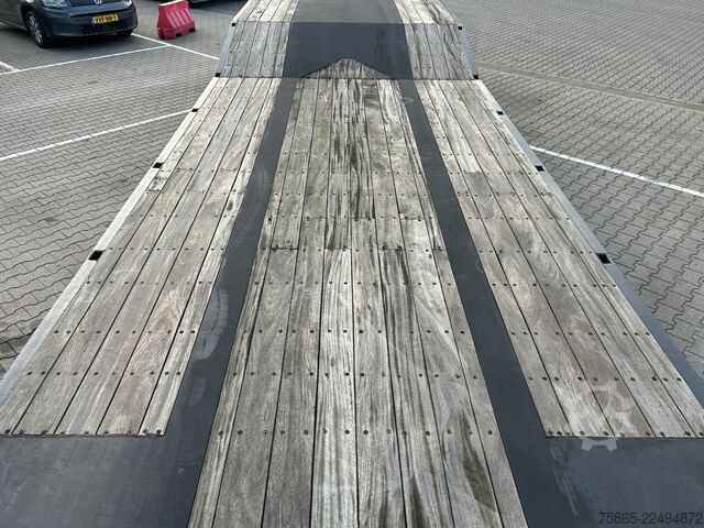 Low loader Jumbo Groenewegen T 0152 D / Semi Dieplader / Auto - ...