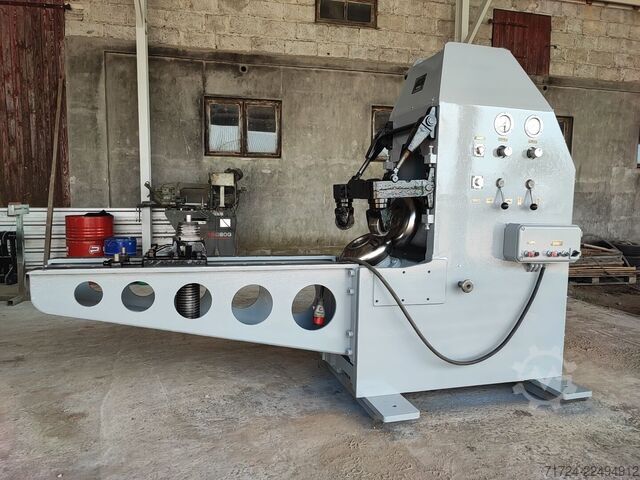 Machine for beading and flanging tank bottoms Pullmax Kumla Roundo F13C Flanging Dishing Machine