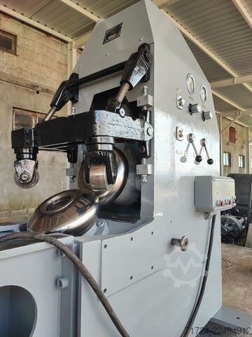 Machine for beading and flanging tank bottoms Pullmax Kumla Roundo F13C Flanging Dishing Machine