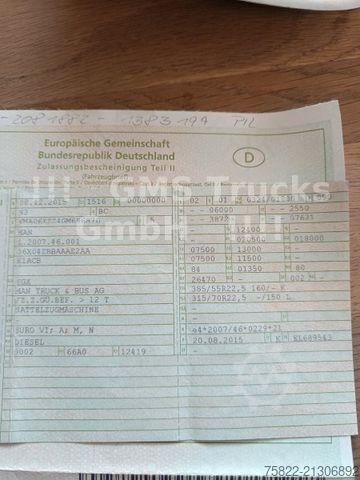 Volume tractor unit MAN TGX 18.440 / Schlafkabine / Klima / Automatik