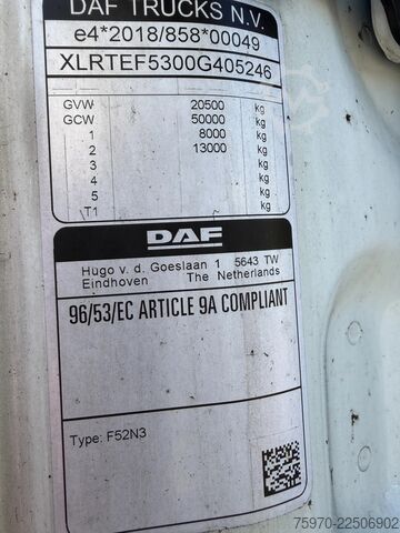 Standard-SZM DAF XG 480 STANDKLIMA  ALCOA  ACC  SPOILERS