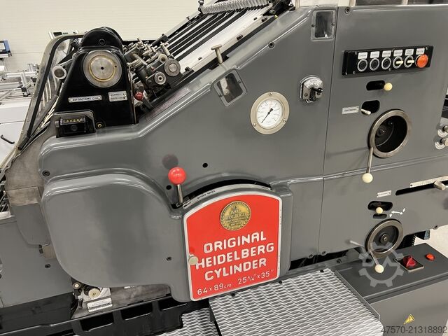 Automatic Die Cutter Heidelberg Cylinder SBD 64×89 Automatic Die Cutter