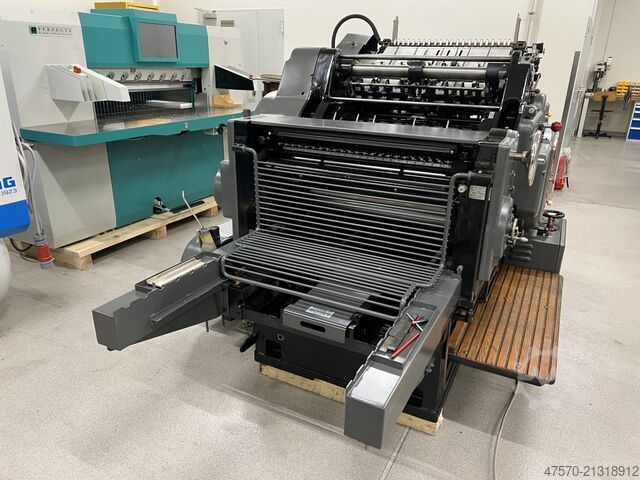 Folding machine Heidelberg Cylinder S 54×72 Automatic Die-Cutting Machine