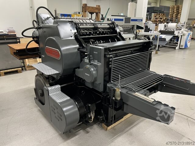 Folding machine Heidelberg Cylinder S 54×72 Automatic Die-Cutting Machine