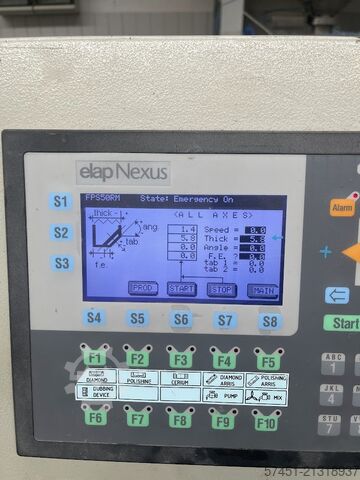 Glasschleifmaschine Schiatti Angelo FPS 50 RM  + Clean 20