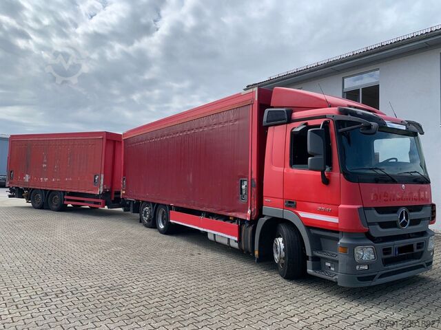 Beverage truck MERCEDES-BENZ Actros 2541L 6x2 Spier SafeServer_LBW_ Lenkachse